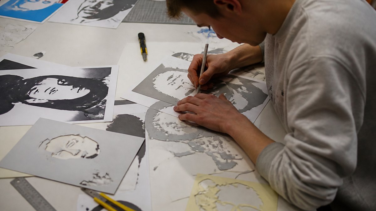 Custom Stencil Art Commission Process Explained