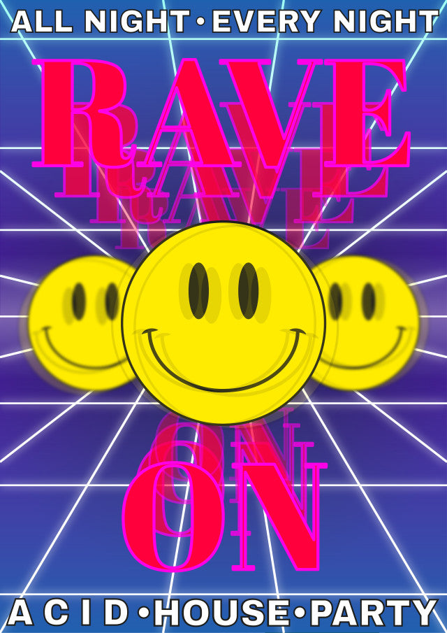 Acid House movement and its influence on art