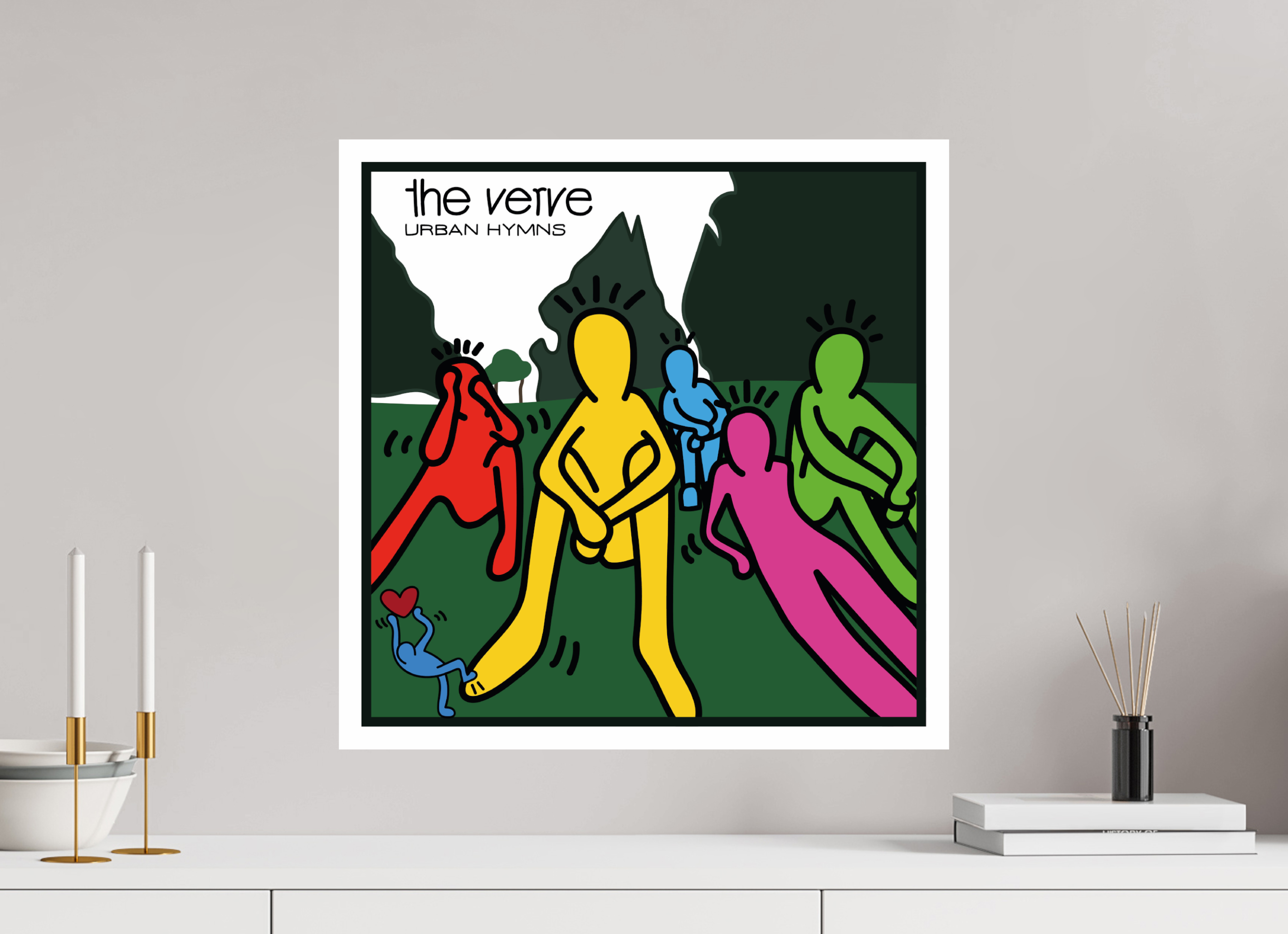 50 x 50 cm, UNFRAMED Verve