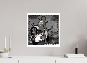 40 x 40 cm, UNFRAMED Quadrophenia