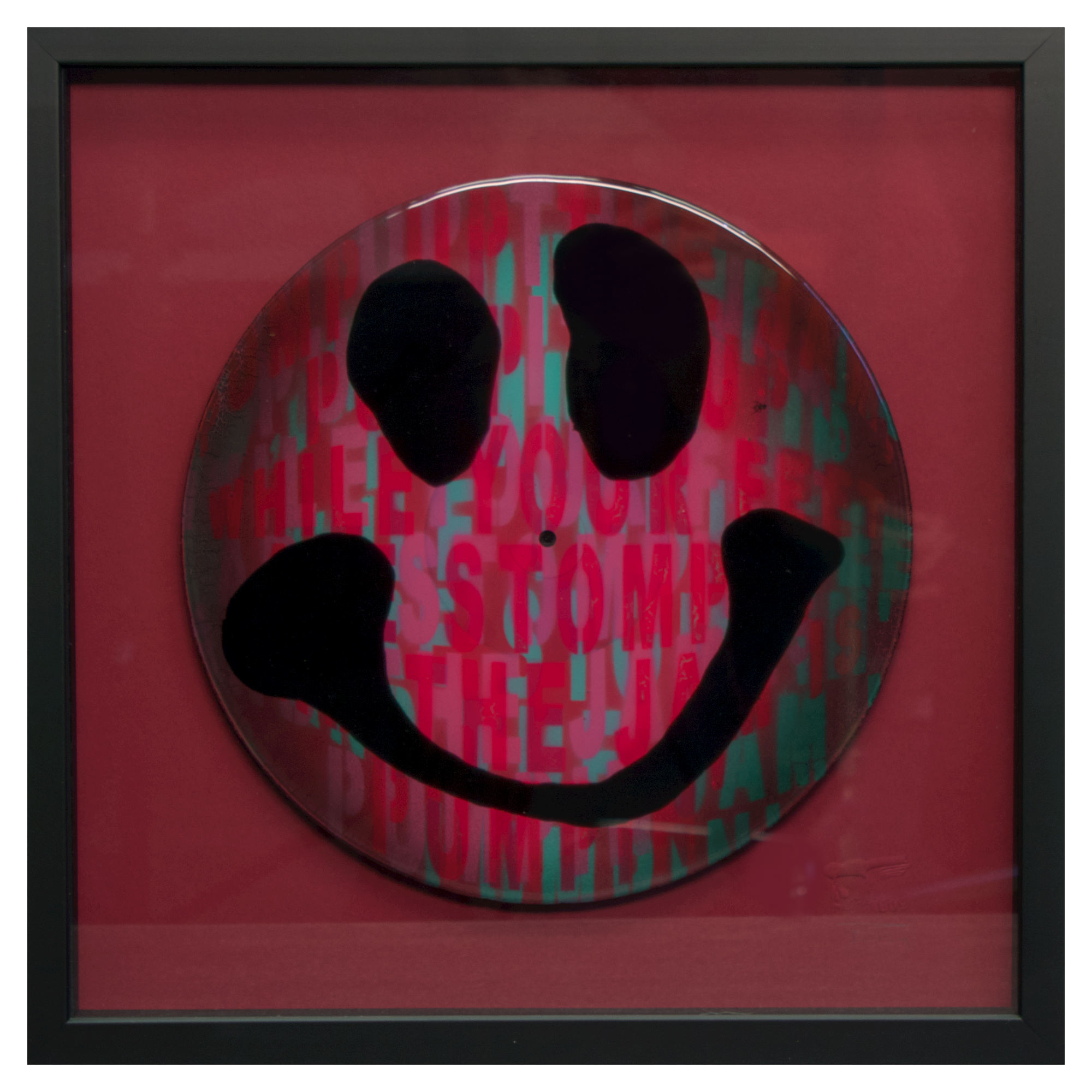 On the record black framed originals