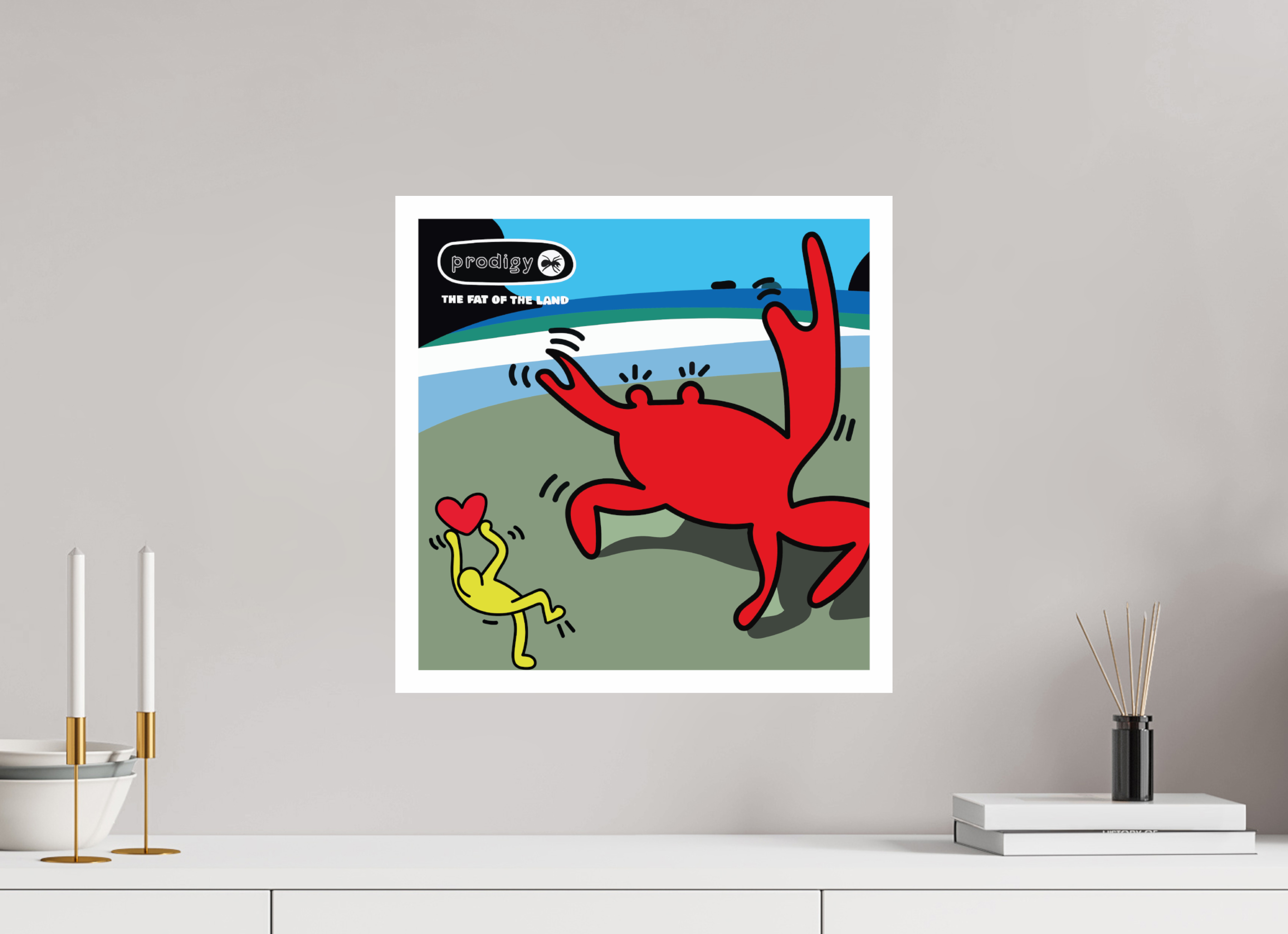 40 x 40 cm, UNFRAMED Prodigy