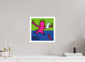30 x 30 cm, UNFRAMED Nirvana