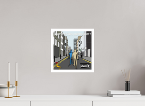 30 x 30 cm, UNFRAMED What's The Story