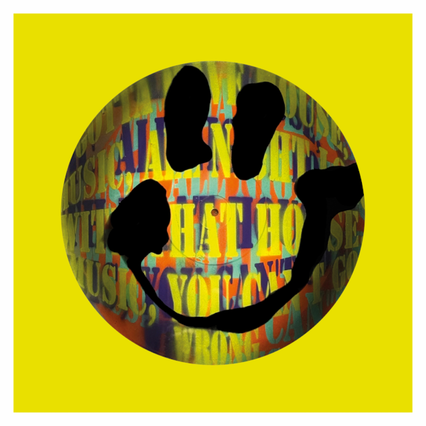 Main image On the record 2 metallic print