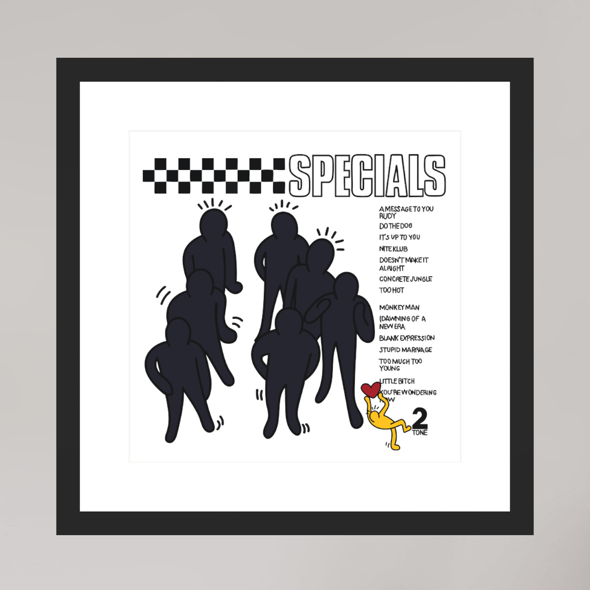 30 x 30 cm, FRAMED BLACK Specials