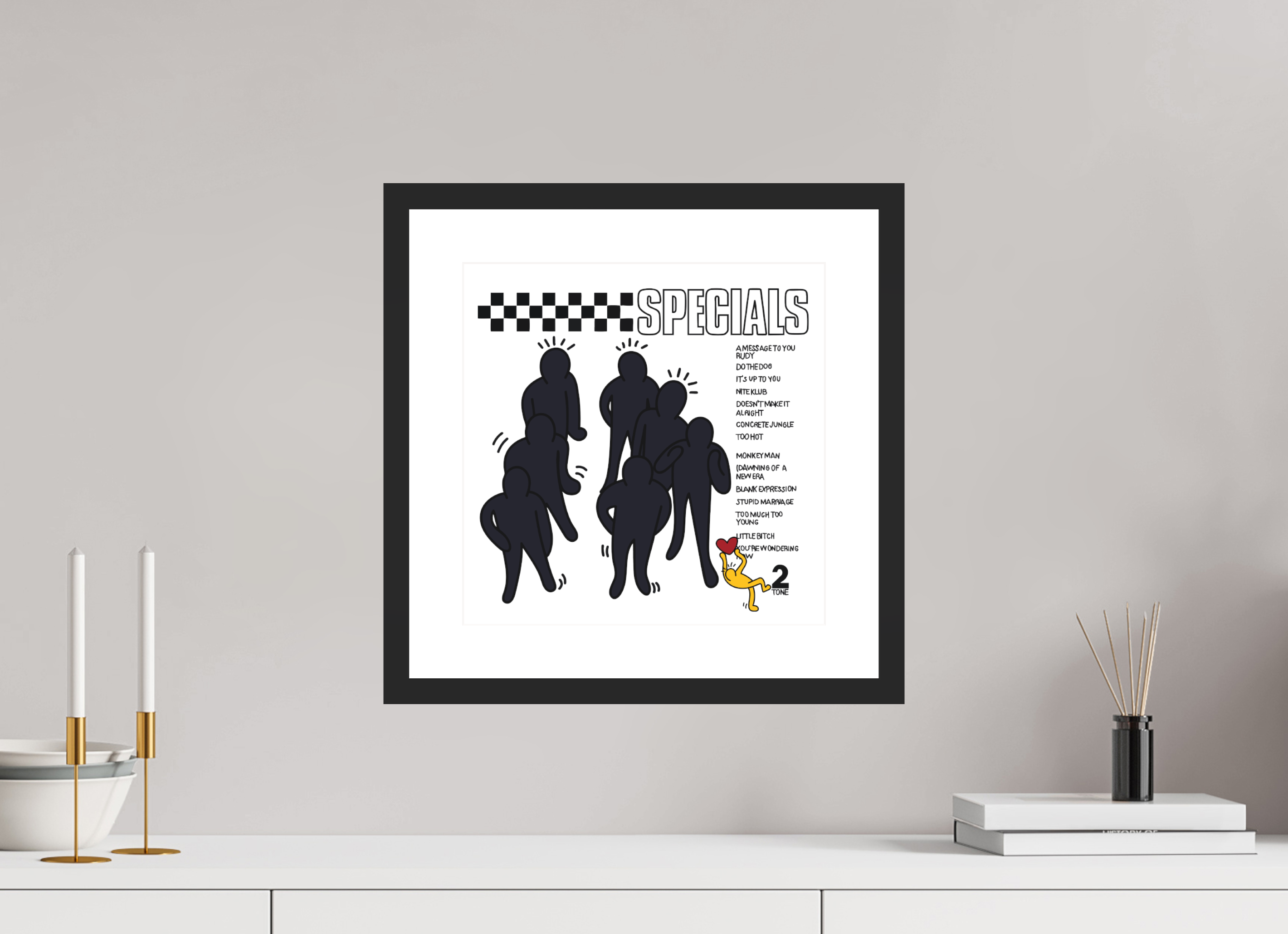 30 x 30 cm, FRAMED BLACK Specials