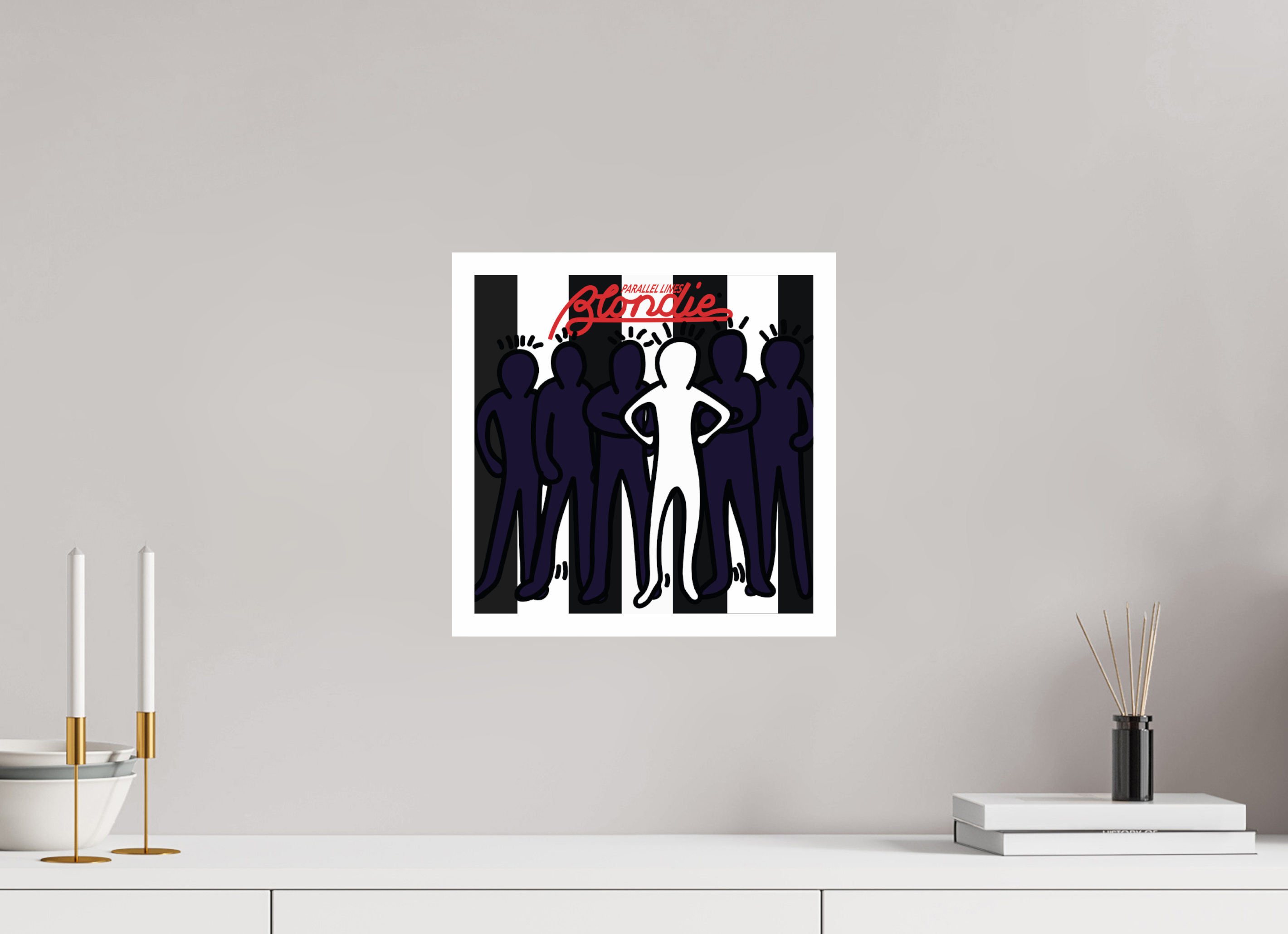 30 x 30 cm, UNFRAMED Blondie