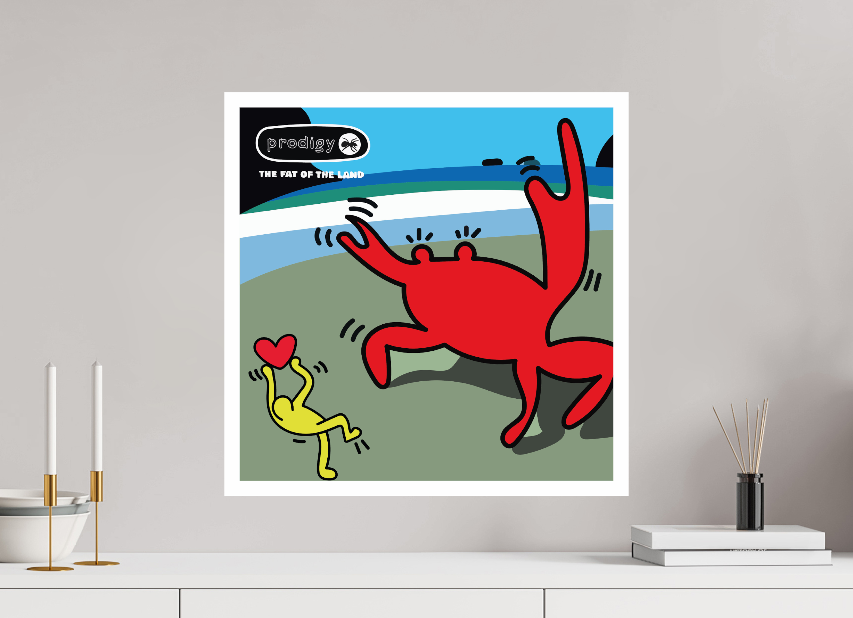 50 x 50 cm, UNFRAMED Prodigy