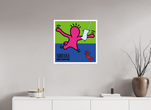60 x 60 cm, UNFRAMED Nirvana