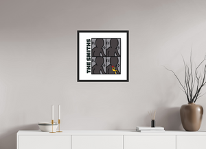 40 x 40 cm, FRAMED BLACK The Smiths