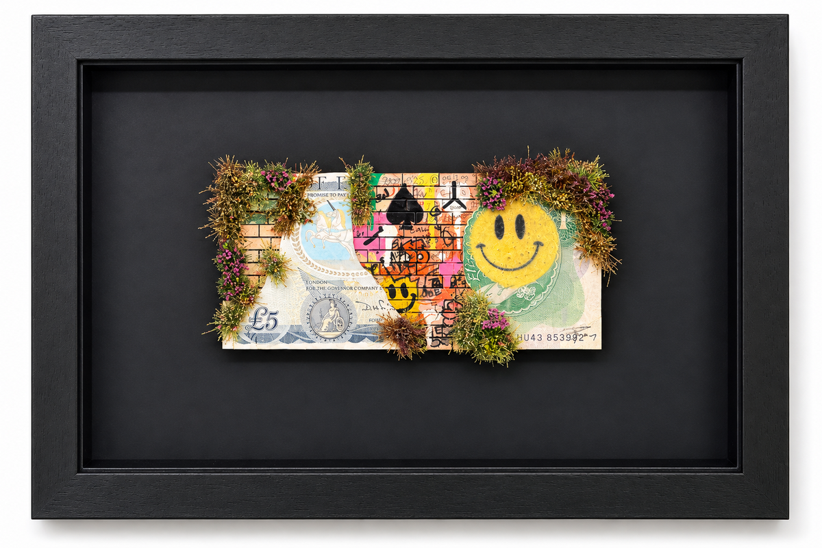 The Wall, Urban Decay framed original artwork