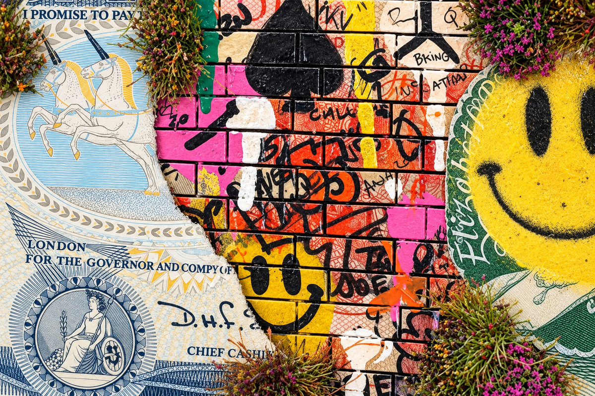 The Wall, Urban Decay detail