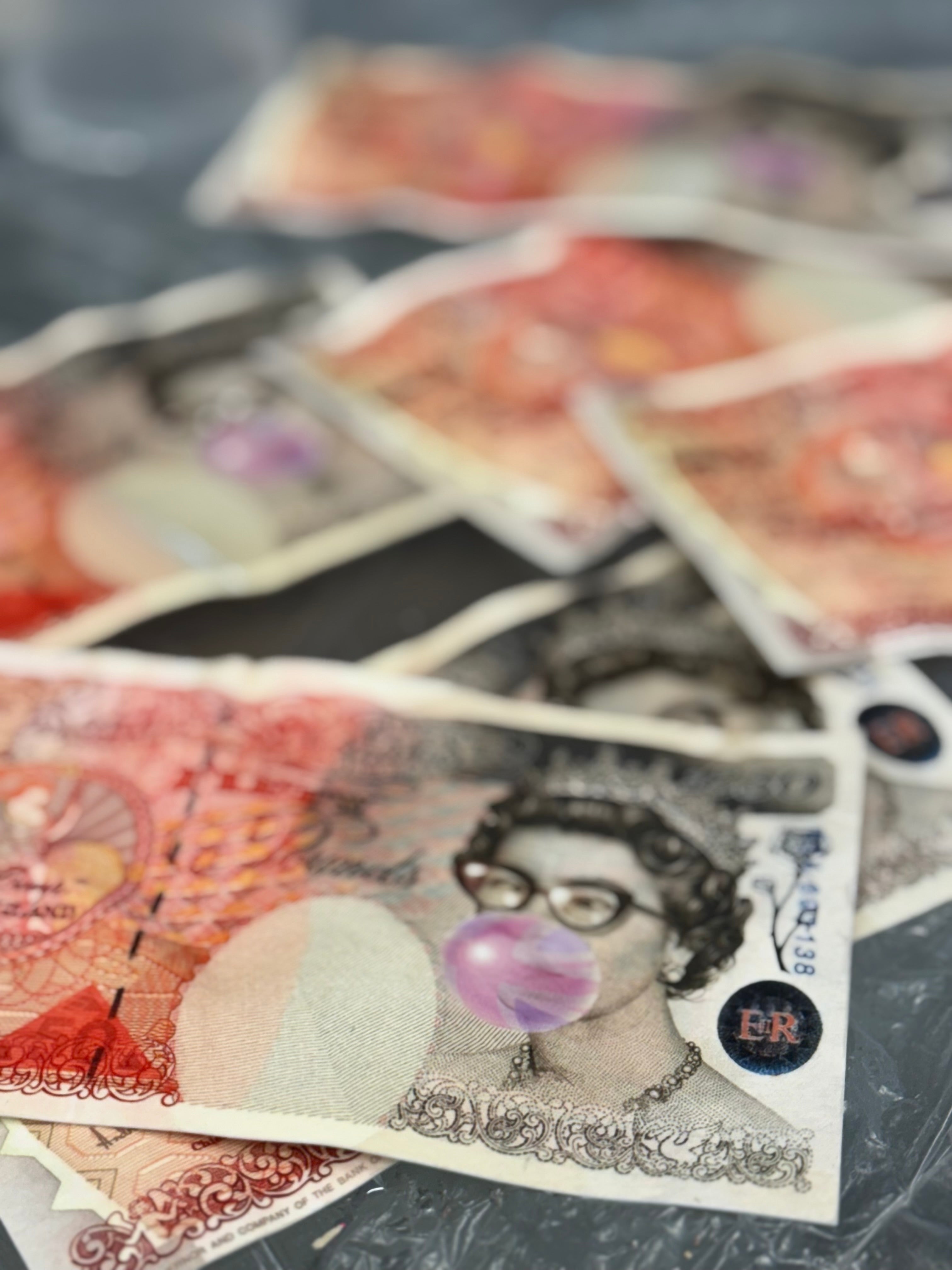The bubbles burst £50