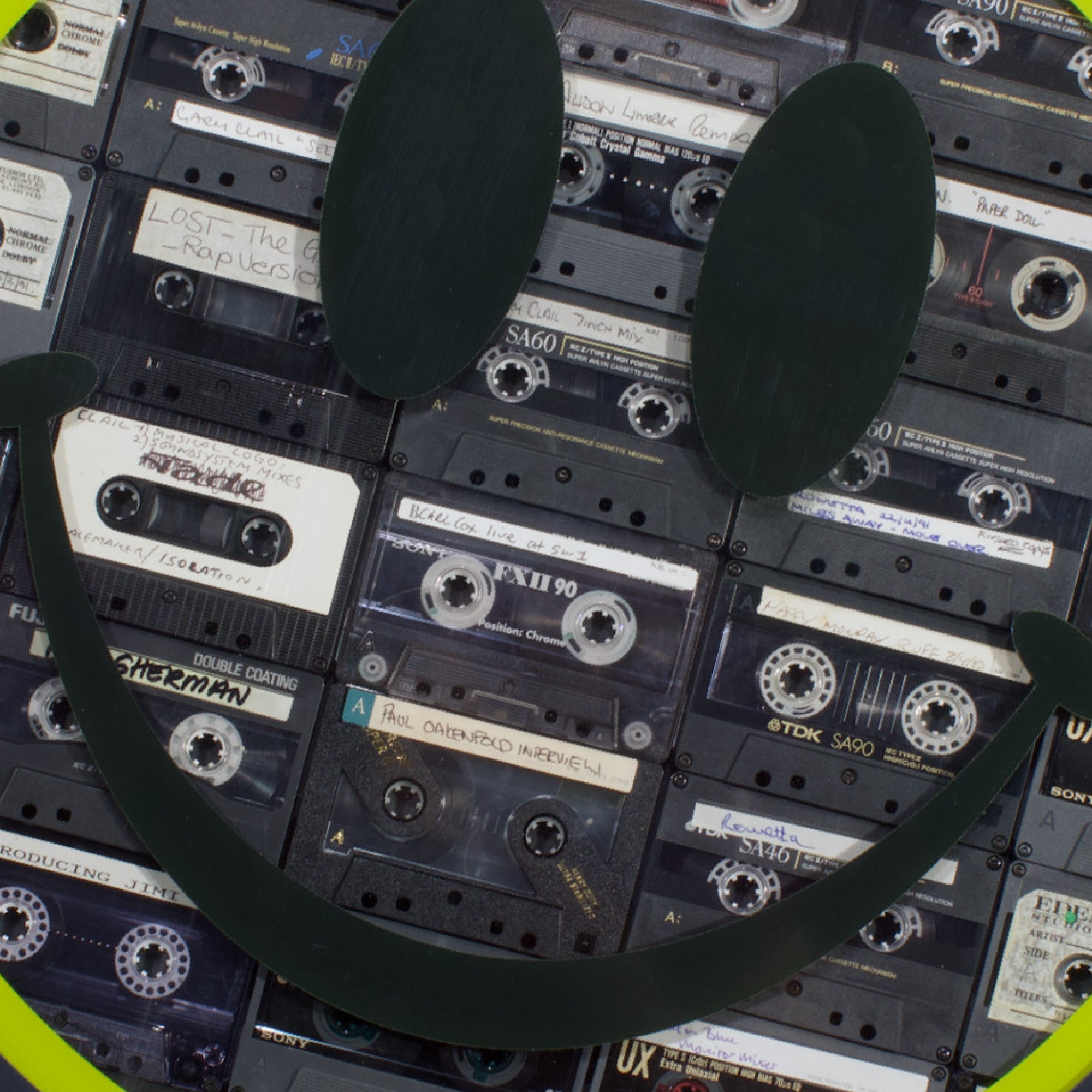 TBOY x Paul Oakenfold Cassette Face - black