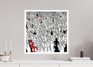 50 x 50 cm, UNFRAMED George Michael