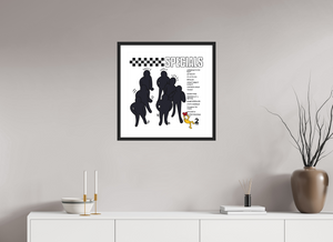 50 x 50 cm, FRAMED BLACK Specials