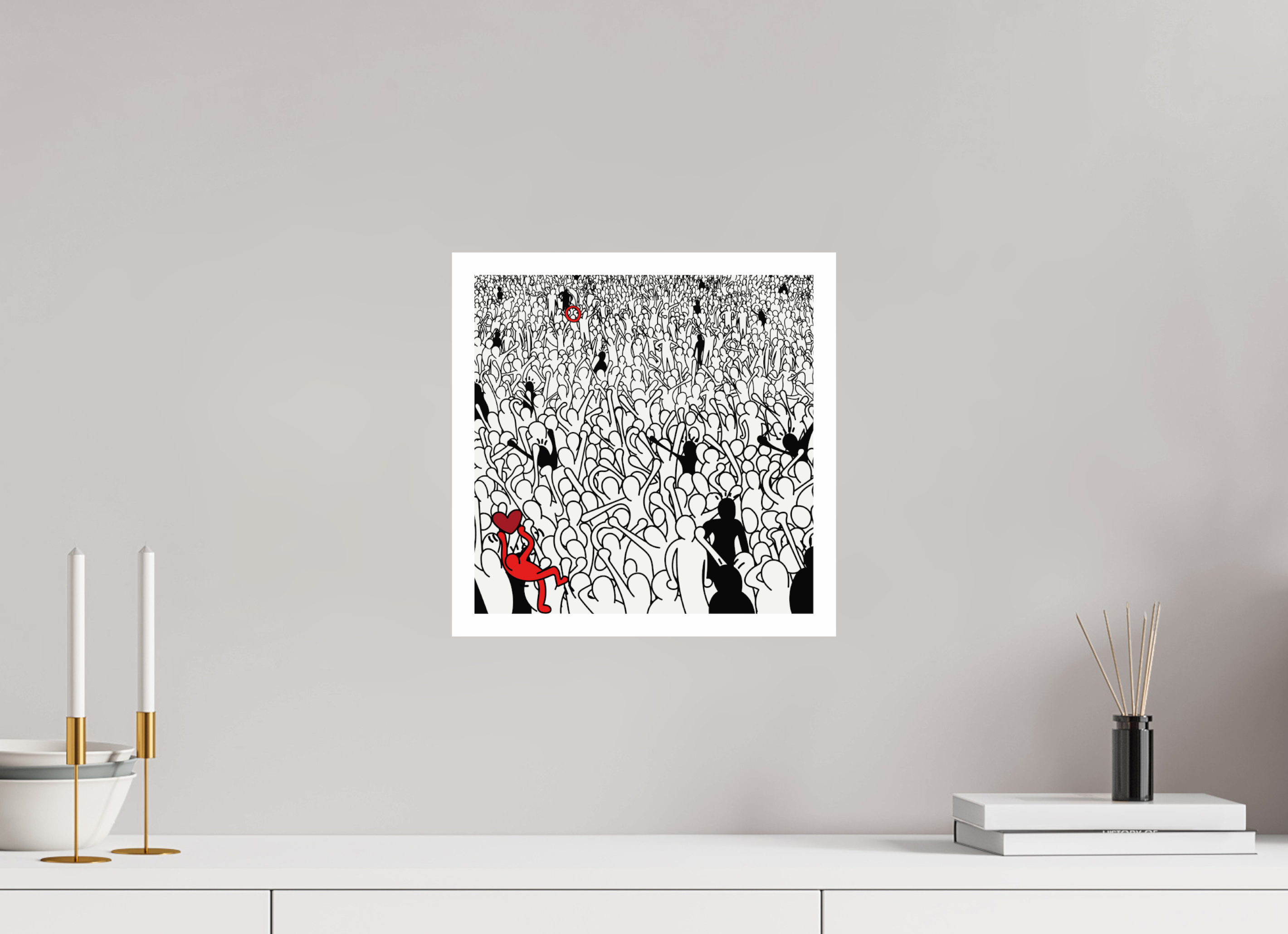 30 x 30 cm, UNFRAMED George Michael