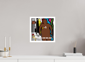 30 x 30 cm, UNFRAMED Fatboy Slim