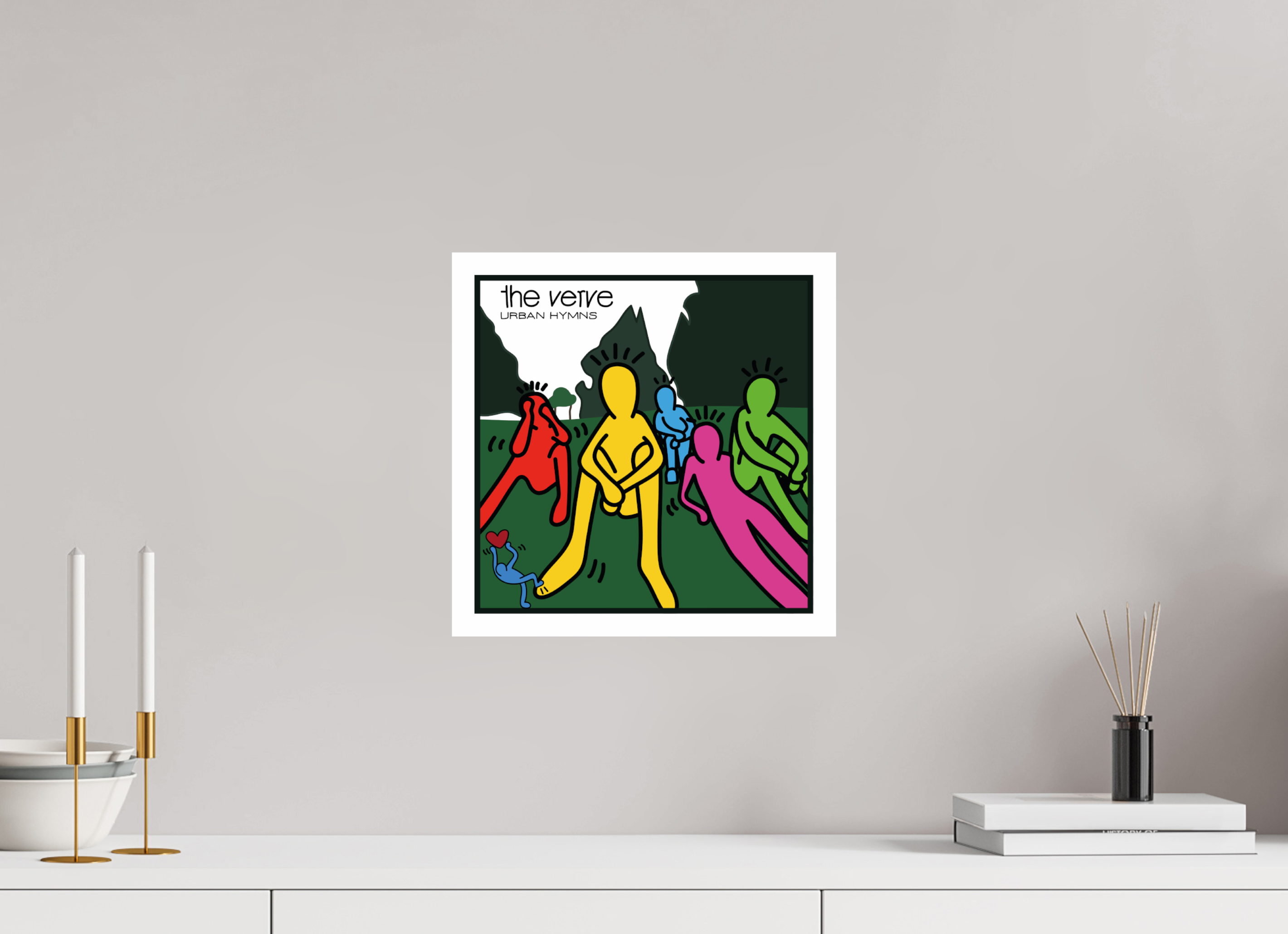 30 x 30 cm, UNFRAMED Verve