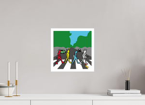 30 x 30 cm, UNFRAMED Abbey Road