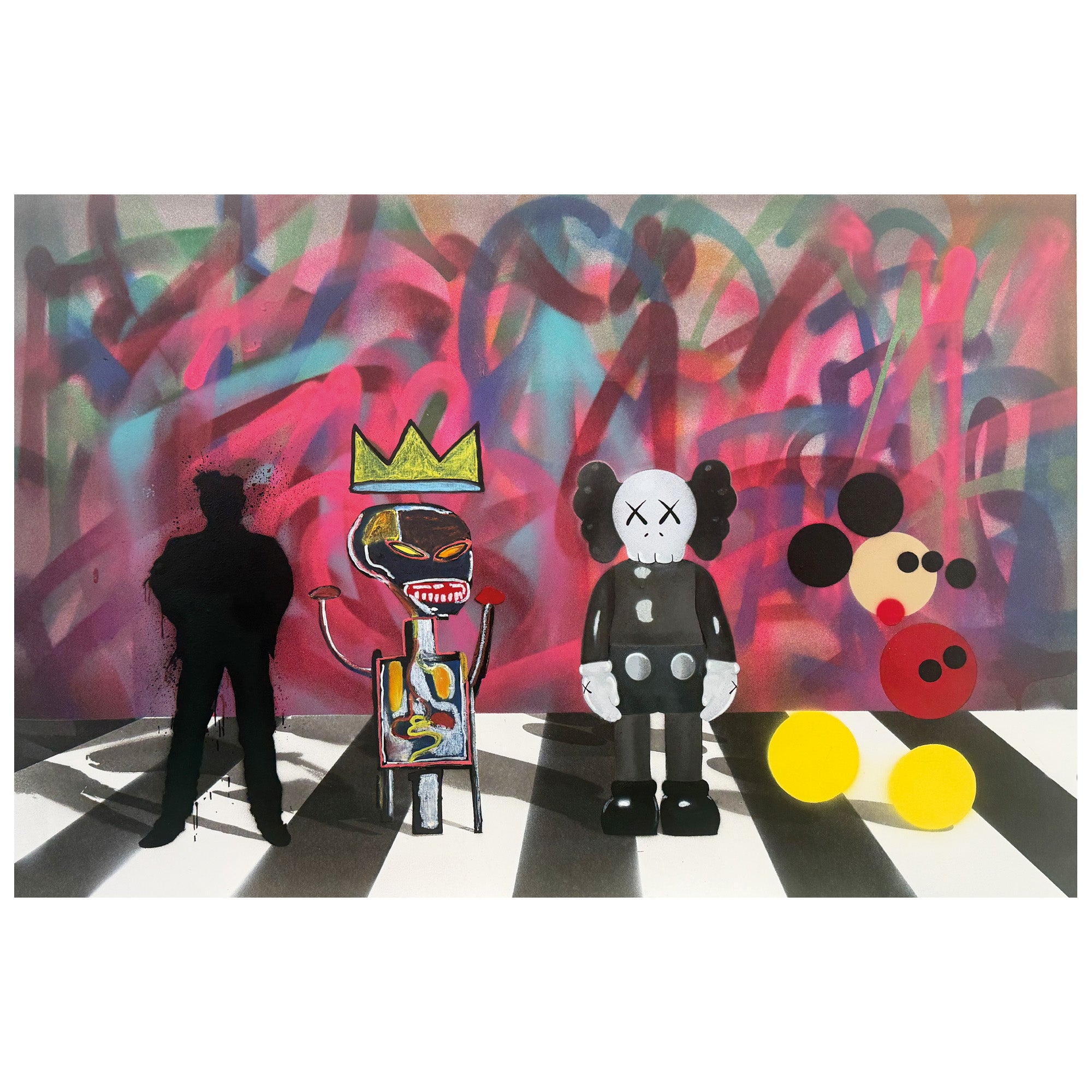 FAB 4 #2 colour giclee print 1/10