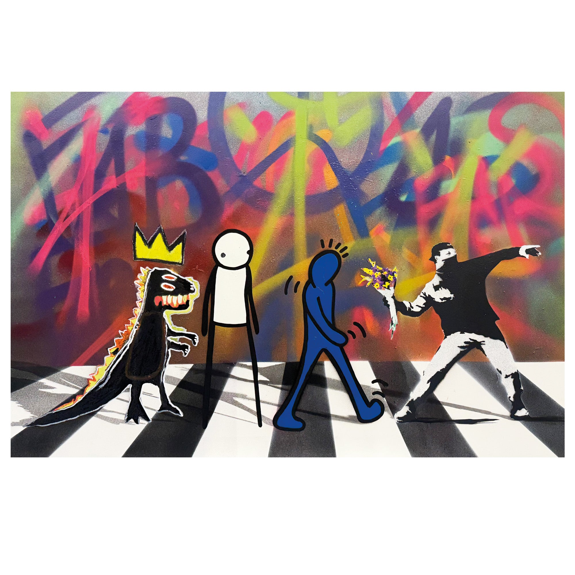 FAB 4 colour giclee print 1/10