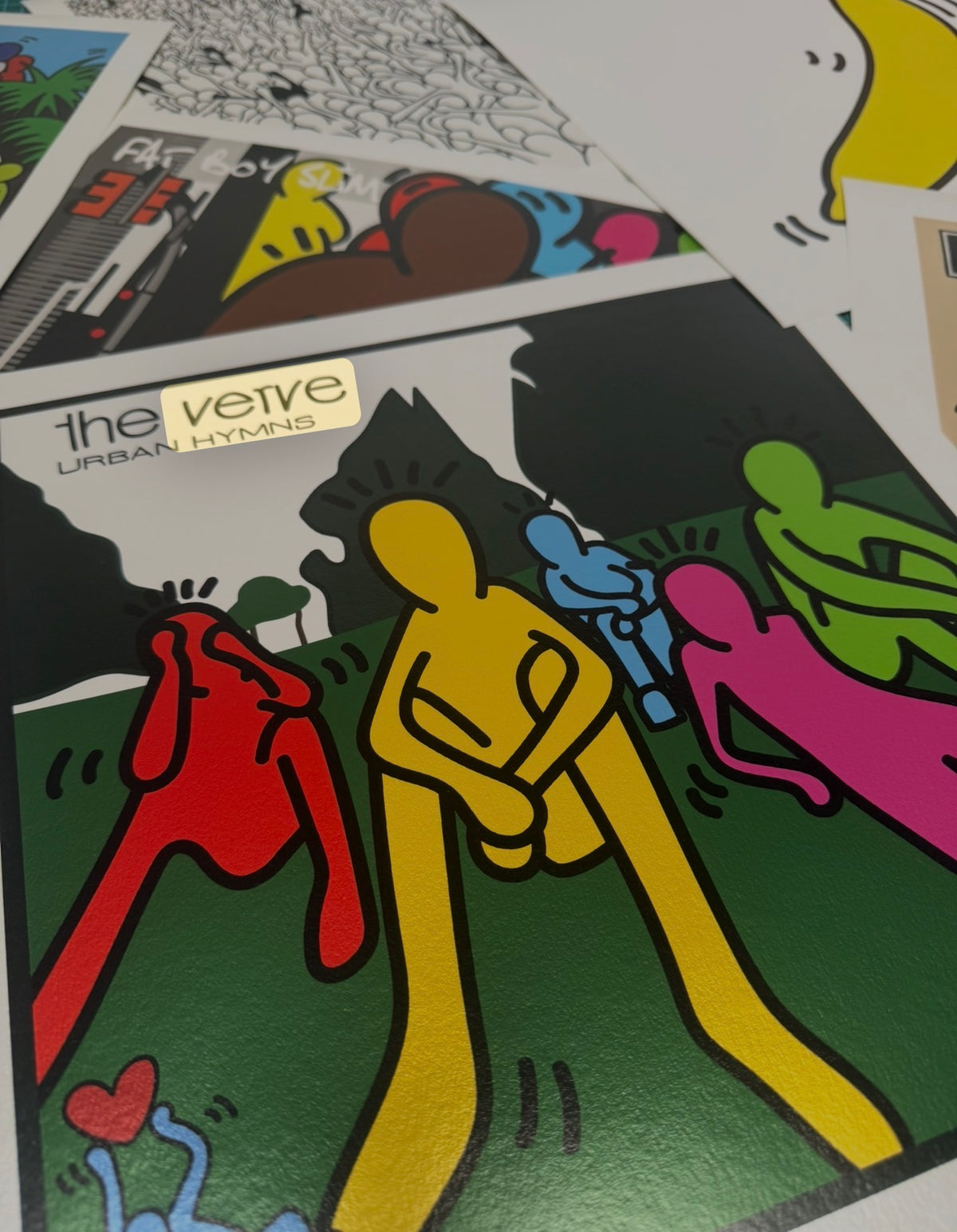 Close-up showing the quality and finish of the print paper
