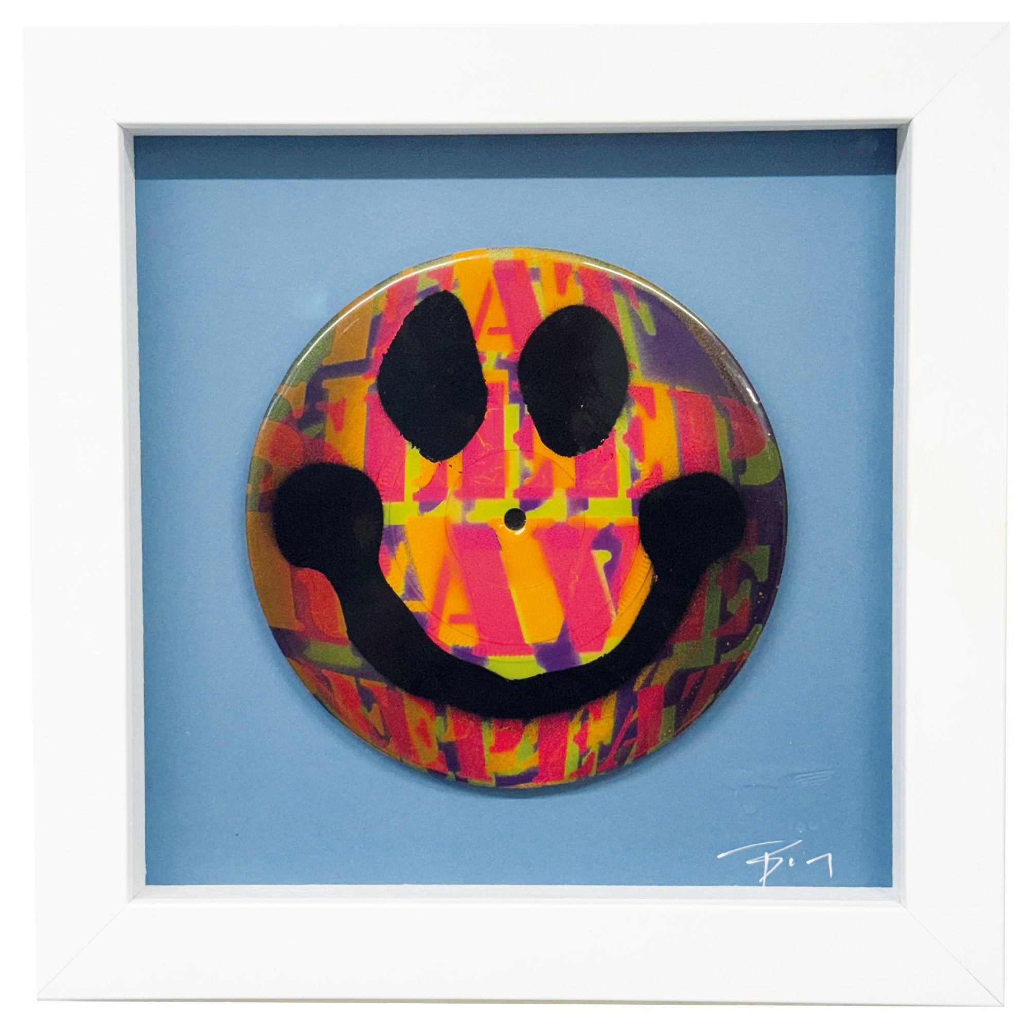 On the record 7 inch