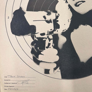 Dirty Harry vintage target